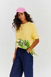 Sunshine short sleeve sweater